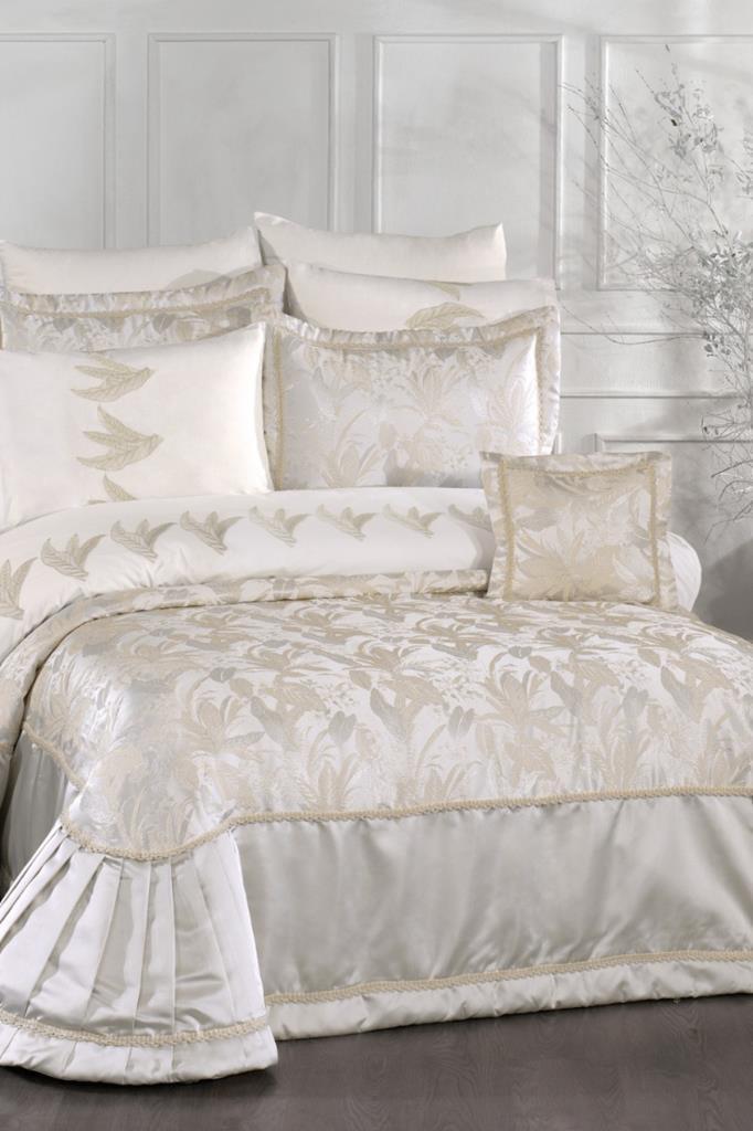 Harris 10 Parça Çeyiz Seti Ekru - 1