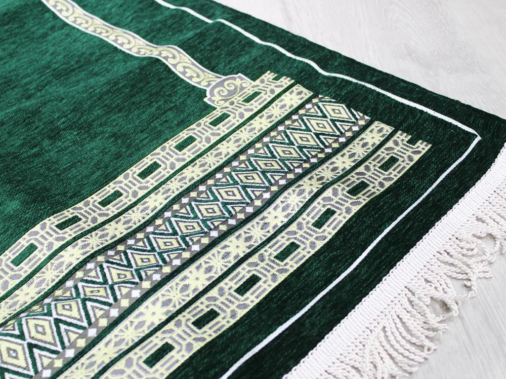 Hira Saçaklı Şönil Dokuma Seccade - 23