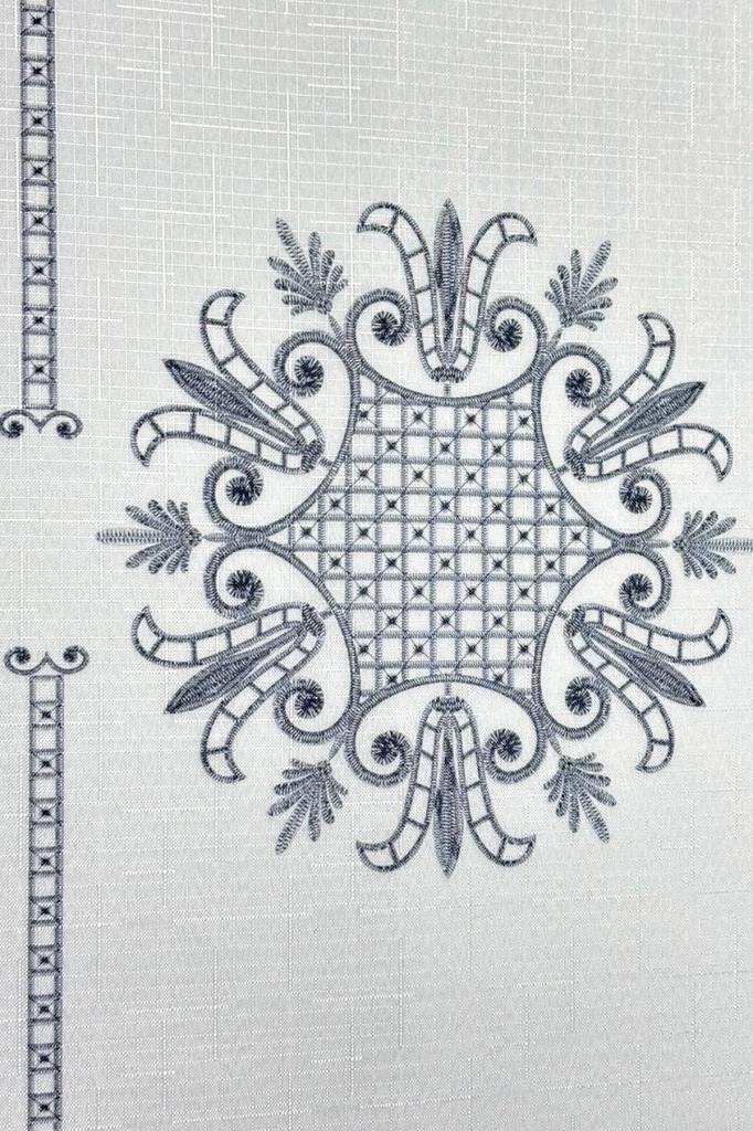 Hümay Dertsiz Masa Örtüsü 150x220 cm Gri - 3