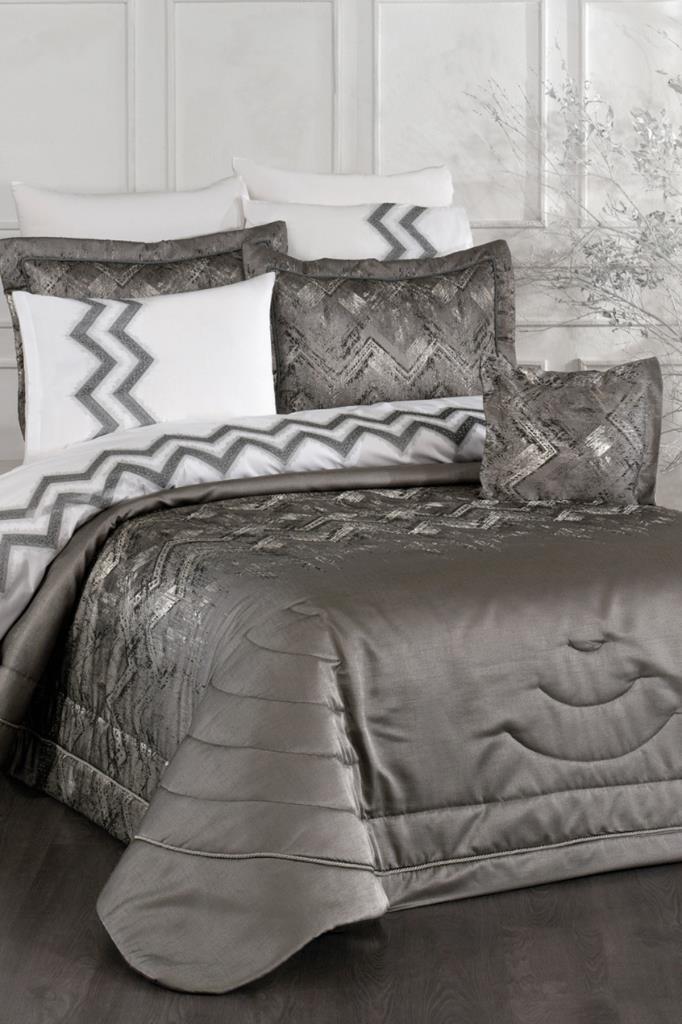 İnferno 10 Parça Çeyiz Seti Antrasit - 1