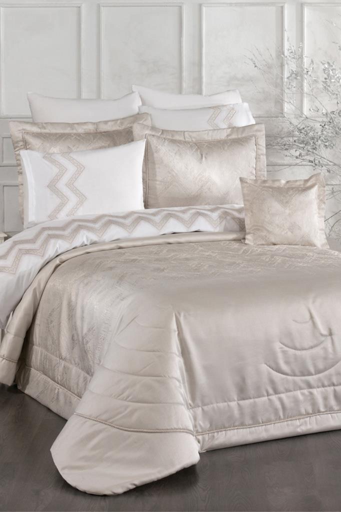 İnferno 10 Parça Çeyiz Seti Ekru - 1