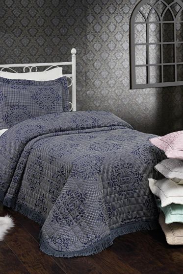 Juliet Tek Kişilik Yatak Örtüsü 6 Renk - Çeyiz Diyarı