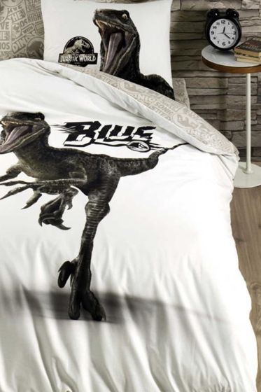 Jurassic World Blue Çocuk Nevresim Takımı - Hobby (1)
