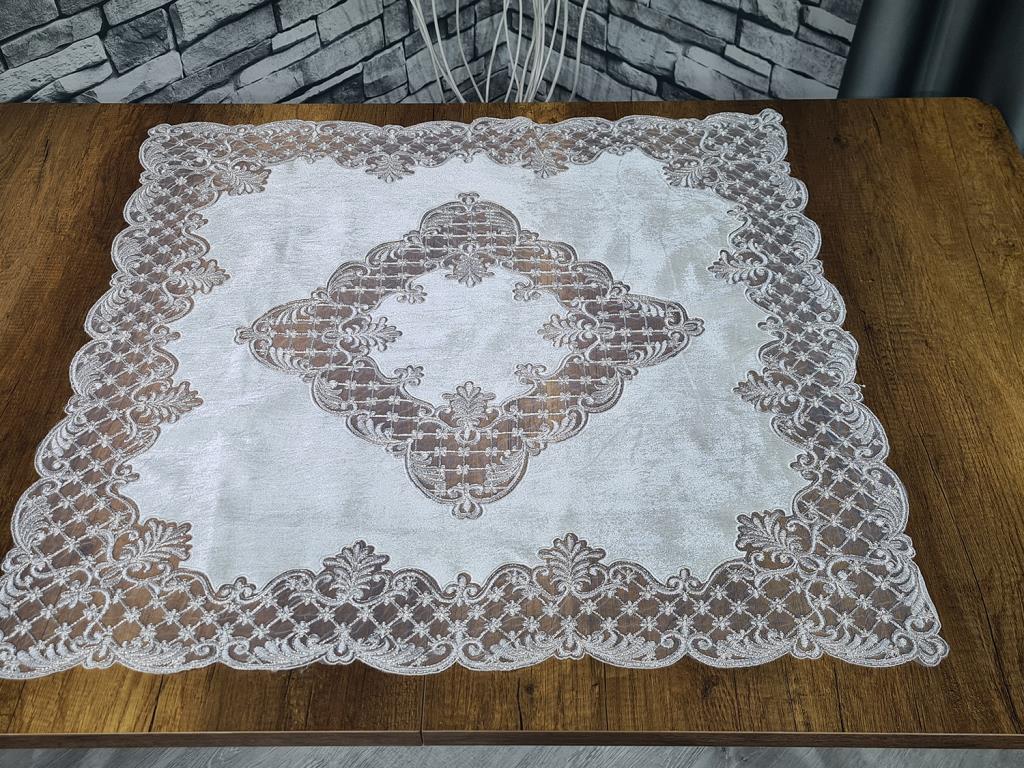 Kadife Advance Salon Takımı 5 Parça Krem - 2