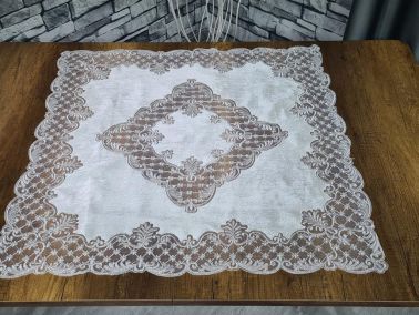 Kadife Advance Salon Takımı 5 Parça Krem - 2