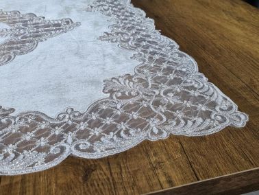 Kadife Advance Salon Takımı 5 Parça Krem - 3