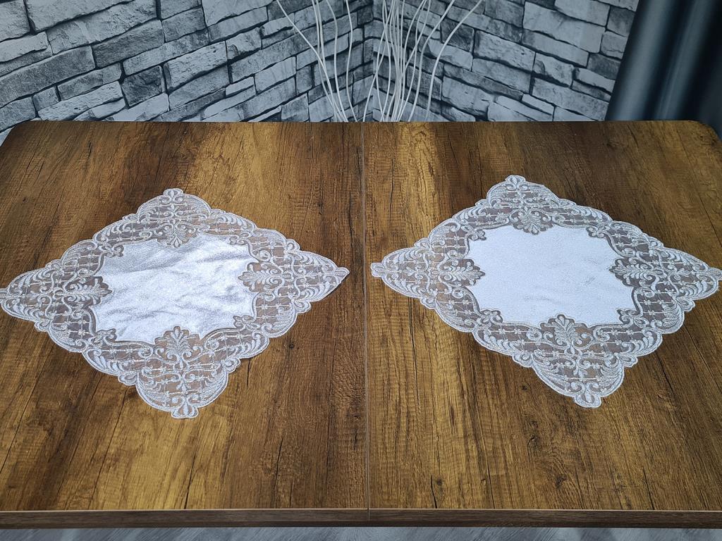 Kadife Advance Salon Takımı 5 Parça Krem - 4