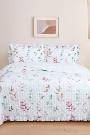 Kahire Çift Kişilik Yatak Örtüsü 240x260 cm - Çeyiz Diyarı