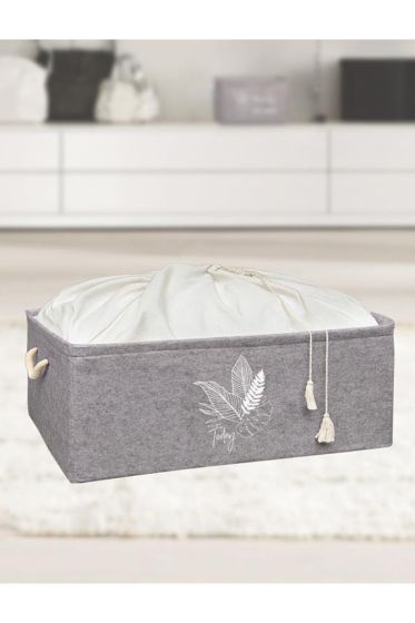 Keçe Torbalı Baza Kutu Gri - Çeyiz Diyarı