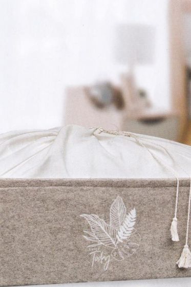 Keçe Torbalı Baza Kutu Kahve - Çeyiz Diyarı