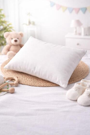 Kristal Boncuk Silikon Bebe Yastığı 35x45 Cm - Kristal