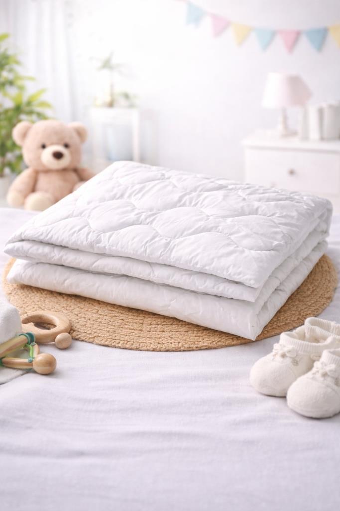 Kristal Silikon Bebe Yorganı 100x150 cm - 1