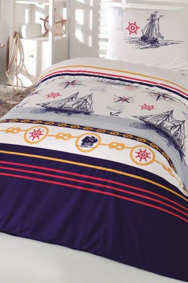 Kristal Yelkenli Genç Tek Kişilik Pike Takımı - Kristal