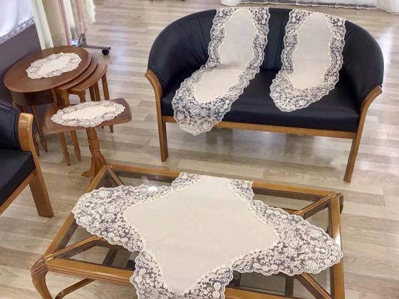 Kumsal 5 Parça Salon Takımı 2 Renk - Çeyiz Diyarı