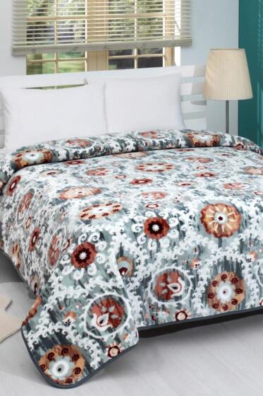 Lacasa 1099 Çift Kişilik Battaniye Yeşil - Çeyiz Diyarı