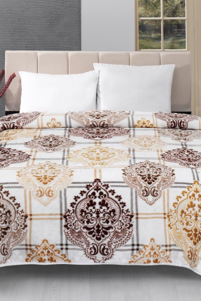 Lacasa 1100 Çift Kişilik Battaniye Kahve - 1