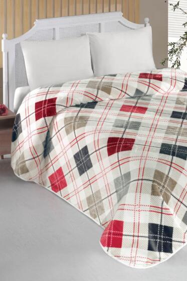 Lacasa 1103 Çift Kişilik Battaniye Bordo - Çeyiz Diyarı