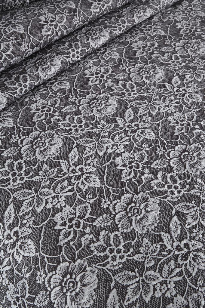 Lacella Ultrasonik Kapitoneli 5D Baskılı Çift Kişilik Pike Takımı - 5