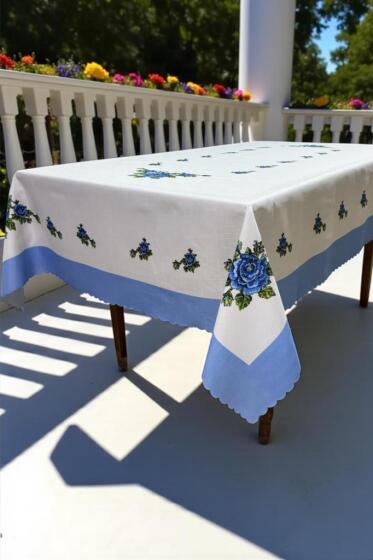 Lacerta Dertsiz Masa Örtüsü 150x300 cm - Çeyiz Diyarı