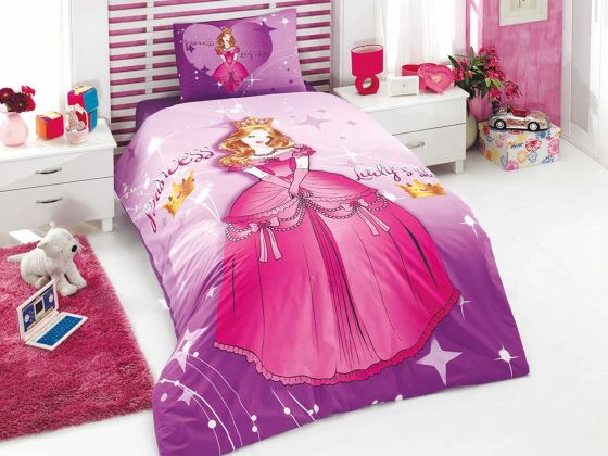 Lady Star %100 Pamuk Tek Kişilik Nevresim Takımı - Çeyiz Diyarı