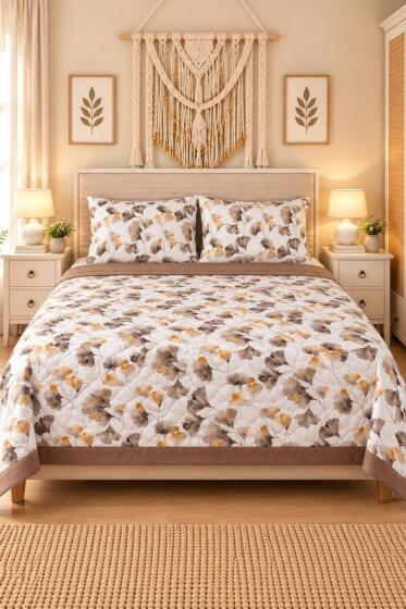 Lavin %100 Pamuk Elyaf Dolgulu 200x230 cm Çift Kişilik Pike Takımı - Çeyiz Diyarı (1)