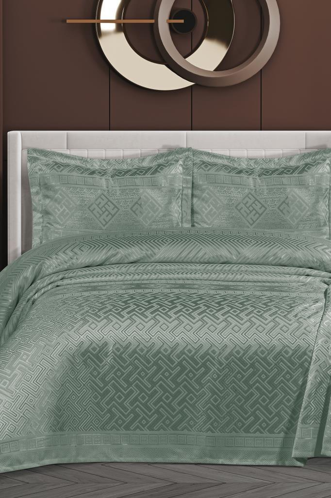 Lena Şönil Çift Kişilik Yatak Örtüsü 240x260 cm Mint - 1