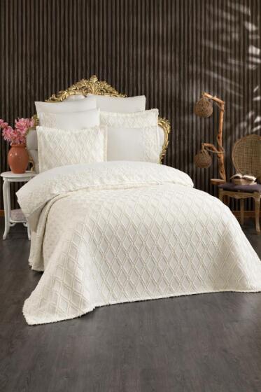 Libby Gelin Seti 7 Parça Krem - Çeyiz Diyarı