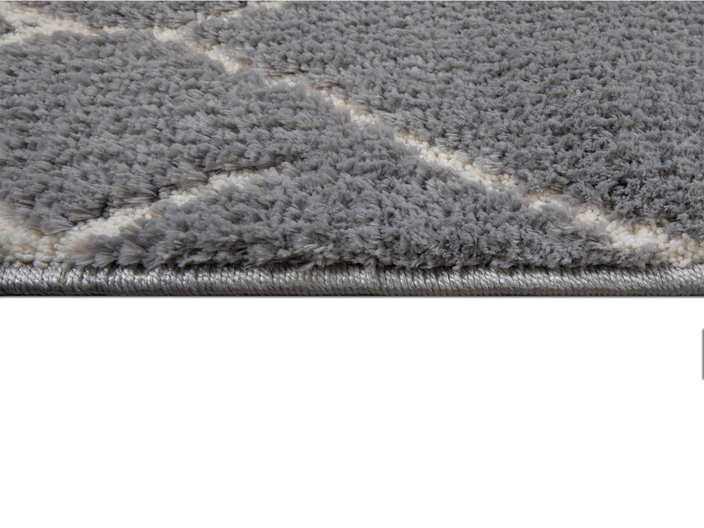 Life Beyaz Gri Dikdörtgen Halı 160x230cm - 4