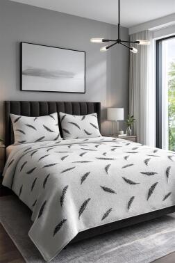 Lifoz 3 Parça Çift Kişilik Yatak Örtüsü 235x250 cm - 2