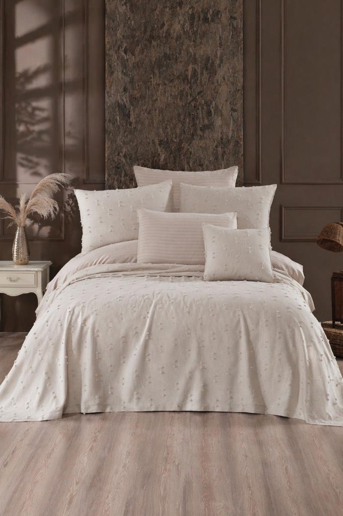 Liverpool Modern 8 Parça Gelin Seti Krem - Bej - 1