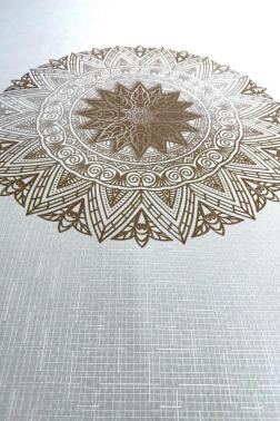 Lotus Dertsiz Masa Örtüsü 150x200 cm Kahve - 3