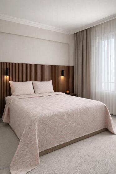 Lume 3 Parça Çift Kişilik Yatak Örtüsü 235x245 cm - Çeyiz Diyarı