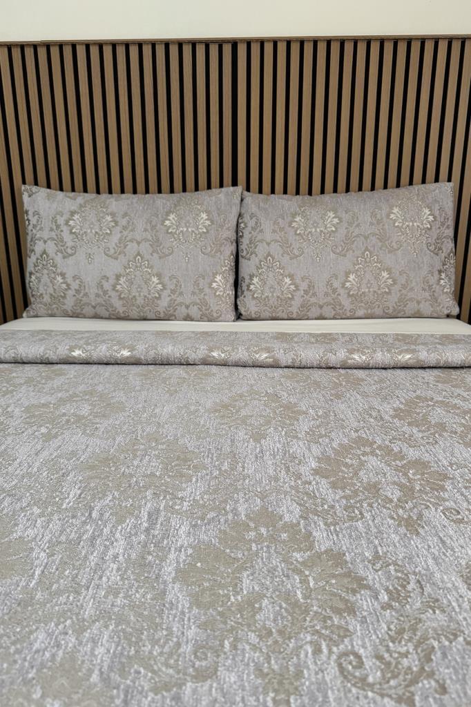 Luxe 3 Parça Çift Kişilik Yatak Örtüsü 235x245 cm - 3