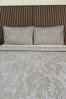 Luxe 3 Parça Çift Kişilik Yatak Örtüsü 235x245 cm - 3
