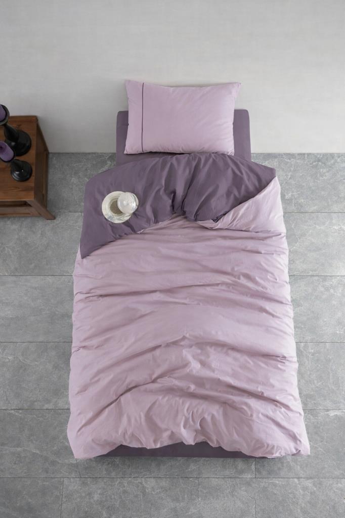 Manila %100 Pamuklu Çift Taraflı Tek Kişilik Nevresim Takımı - 1