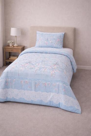 Mavilim Tek Kişilik Nevresim Takımı - Çeyiz Diyarı