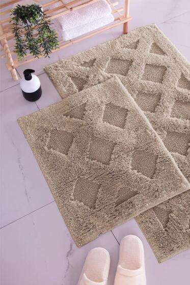 Mia 2'li Paspas Takımı Cappucino - Çeyiz Diyarı