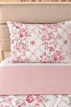 Mira %100 Pamuk Elyaf Dolgulu 200x230 cm Çift Kişilik Pike Takımı - 3