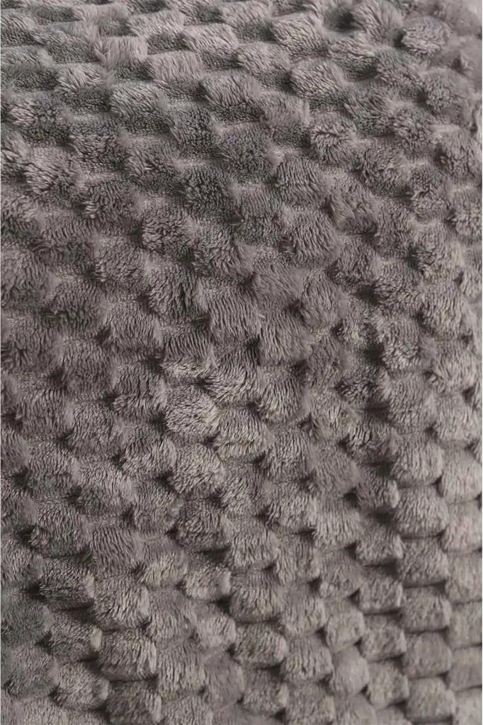 Mira Pelüş Koltuk Örtüsü 180x220 Cm Gri - 2