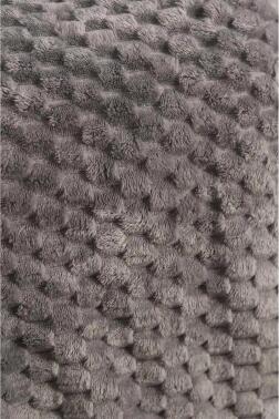 Mira Pelüş Koltuk Örtüsü 180x220 Cm Gri - 2