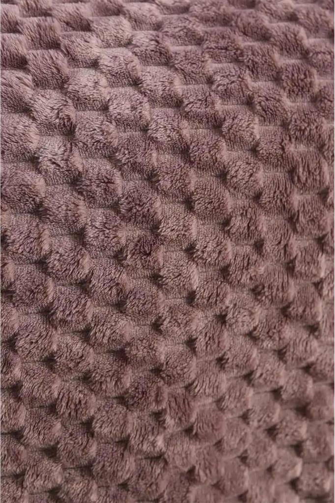 Mira Pelüş Koltuk Örtüsü 180x220 Cm Mürdüm - 2