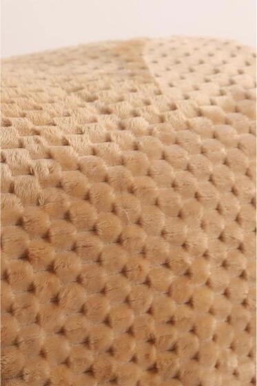 Mira Pelüş Koltuk Örtüsü 180x220 Cm Vizon - Çeyiz Diyarı (1)