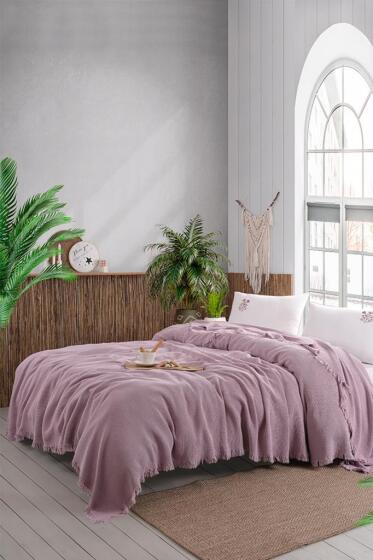 Missera 4 Parça Çift Kişilik Pike Takımı Rose - Çeyiz Diyarı