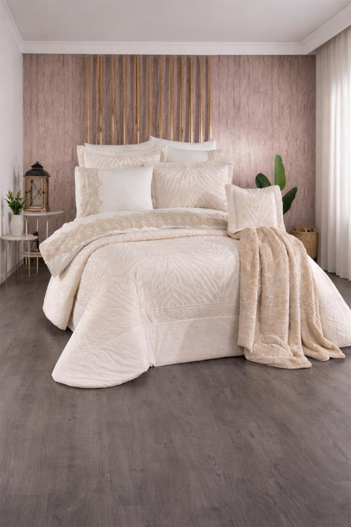 Monte 11 Parça Çeyiz Seti Cappucino - 1