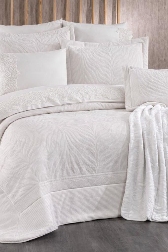 Monte 11 Parça Çeyiz Seti Krem - 1