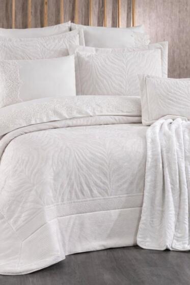 Monte 11 Parça Çeyiz Seti Krem - Çeyiz Diyarı