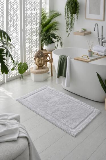 Natural Bambu Banyo Paspası 70x110 cm - Çeyiz Diyarı