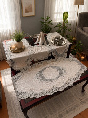 Nema Kadife Salon Takımı 5 Parça - 1