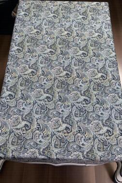 Nevra Dertsiz Masa Örtüsü 150x150 cm Lacivert - 2