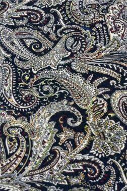 Nevra Dertsiz Masa Örtüsü 150x300 cm Lacivert - 3